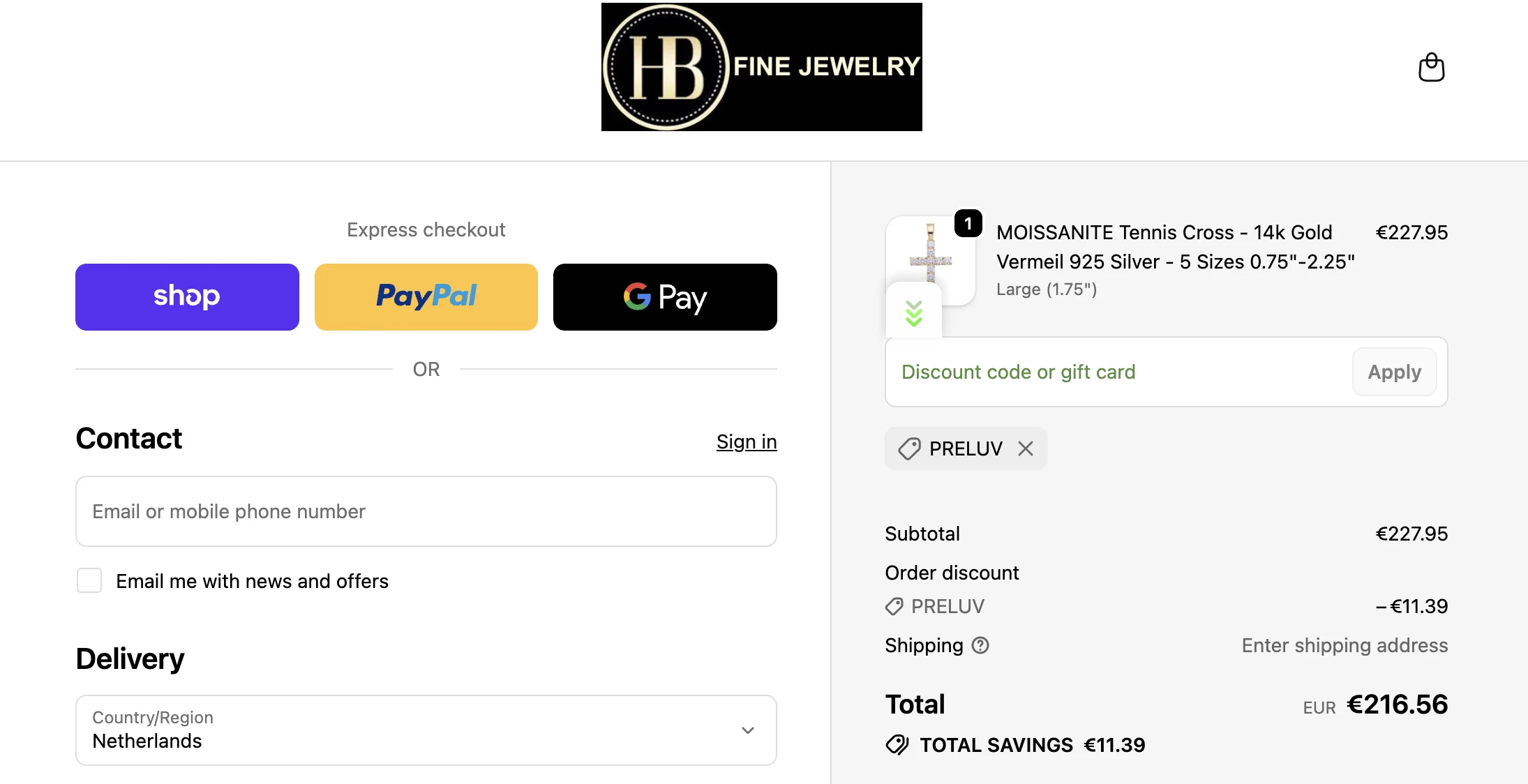 Use Discount Code PRELUV for 5% OFF Sitewide at harlembling.com